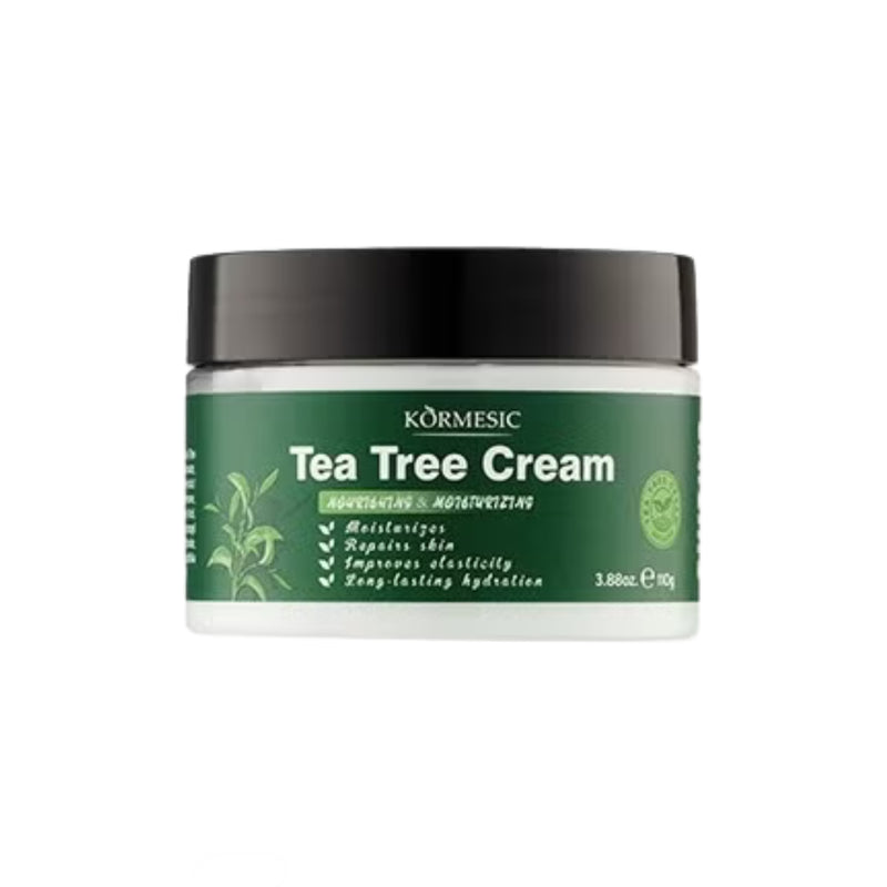 KORMESIC Tea Tree Face Cream 110g | Hydrating & Oil Control, Lightweight & Nourishing