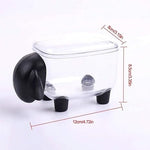 Multifunctional Creative Dustproof Acrylic Cute Sheep Cotton Bud Holder Storage Box