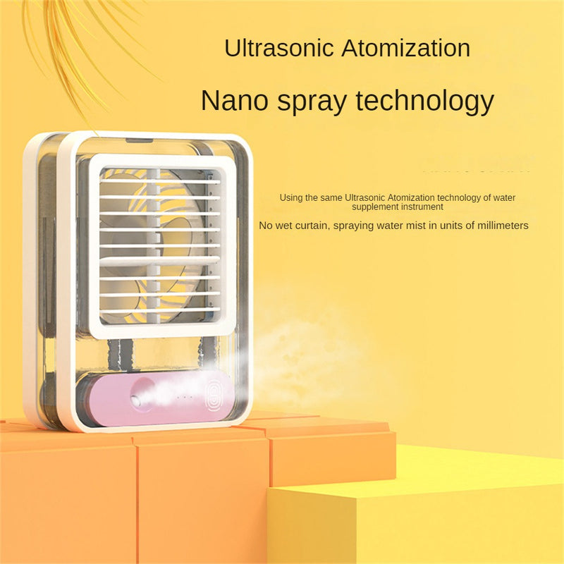 Rechargeable / Portable Water Spray Fan With 3 Speed High Quality