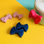 Silicone Bowknot Oven Mitt Anti-slip Grip Set