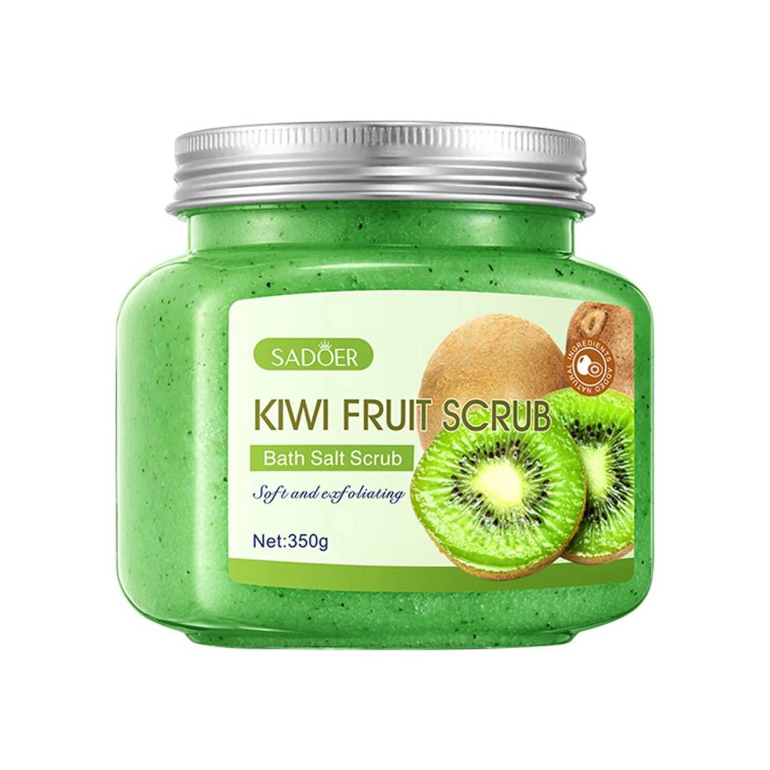 Sadoer Kiwi Fruit Scrub Soft And Exfoliating Bath Salt Scrub 350g