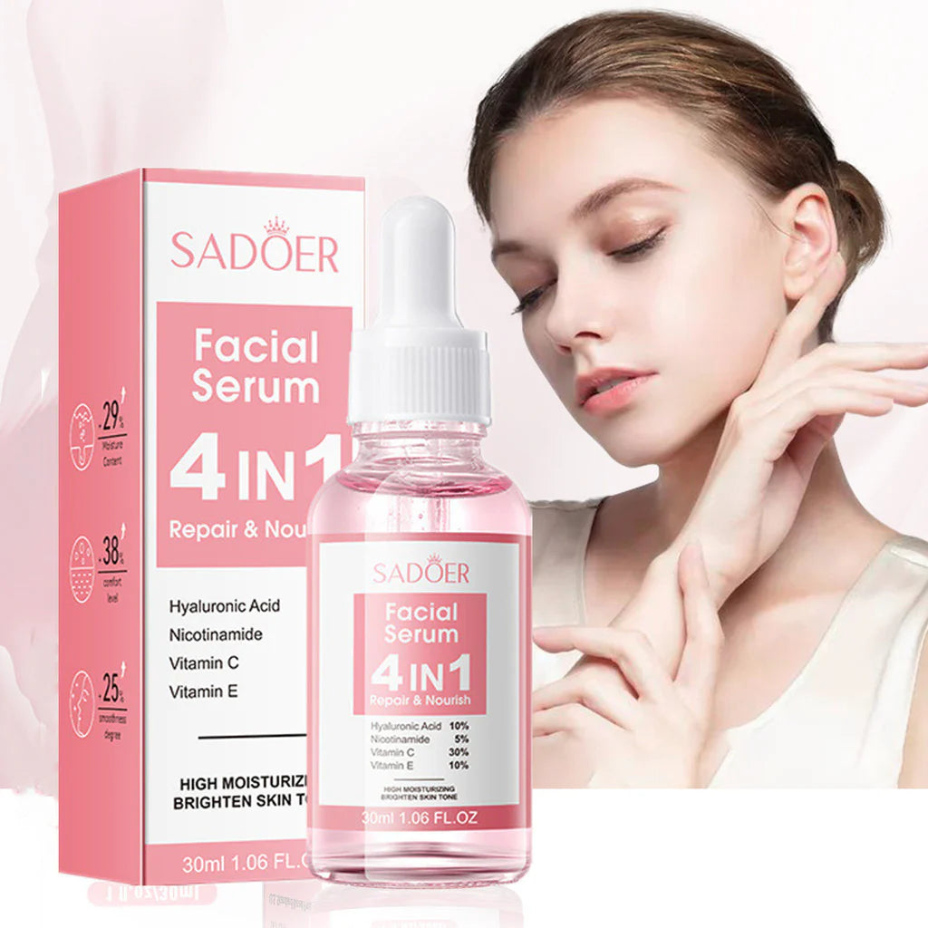 Sadoer 4 in 1 Repair and Nourish Facial Serum 30ml