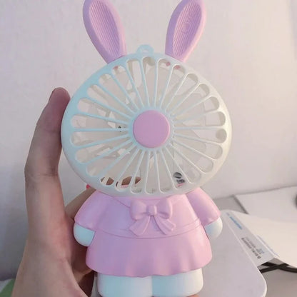 Hello Kitty Cute Mini Portable And Rechargeable Fan