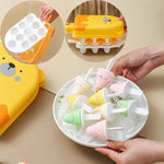 Reusable Cartoon Popsicle Ice Lolly Mold