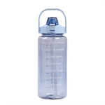 Motivational Sports BPA-Free Water Bottle With Straw Lid 2000ml