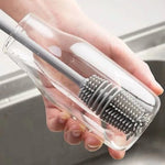 Silicone Water Bottle Mug Water Bottle Cleaner Brush With Long Handle