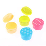 Mini Refillable Sauce Mayo Containers Seasoning Sauce Box Plastic 4Pcs Set