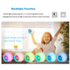 Cute Digital Alarm Clock Night Glowing