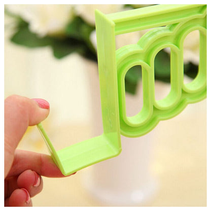 Multifunction Foldable Clothes Hanger Drying Rack 5 Hole Suit Plastic Organizer