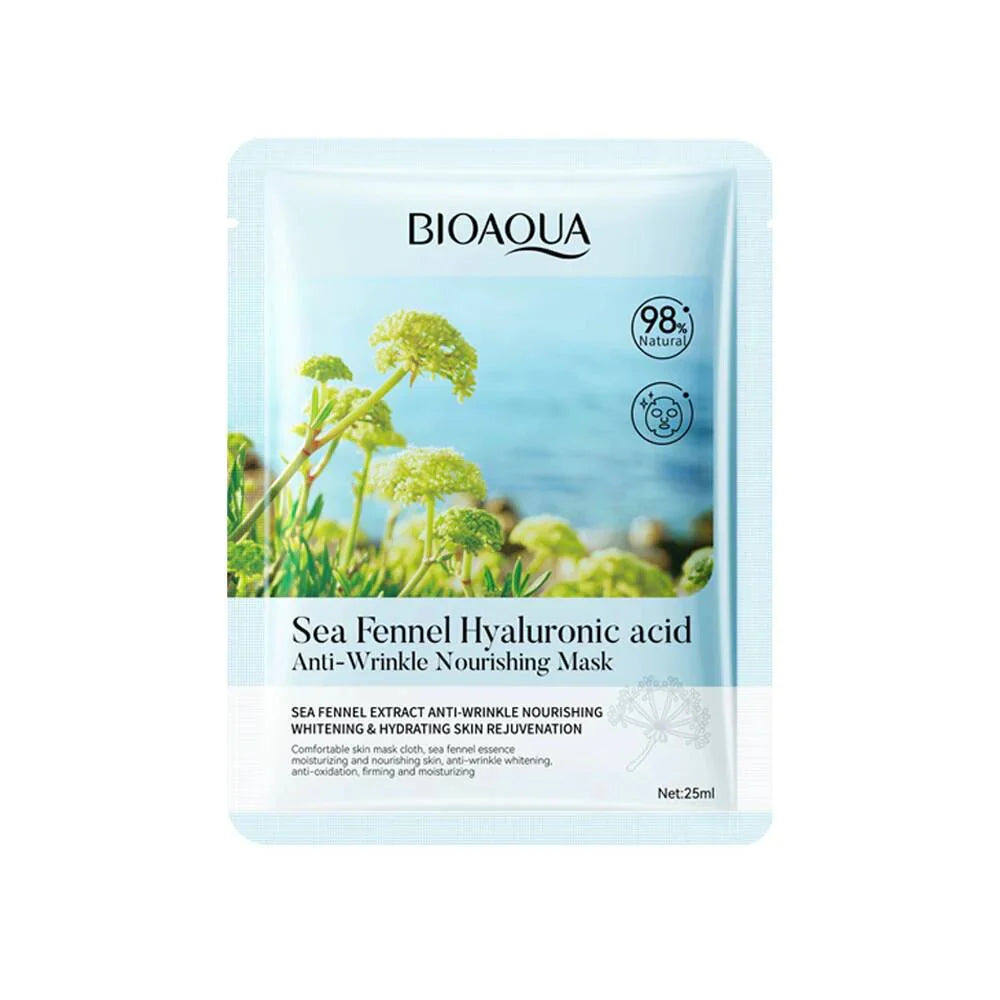 Bioaqua Ultimate Hydration Face Mask Sheets - Pack of 10 for Glowing Skin