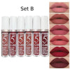 Power Full 5 Bob Matte Liquid Lip Gloss 6Pcs Set