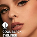 YANQINA Black Liquid Eyeliner Curl Mascara Quick Drying Waterproof