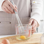 Stainless Steel Ball Whisk Egg Beater Milk Frother