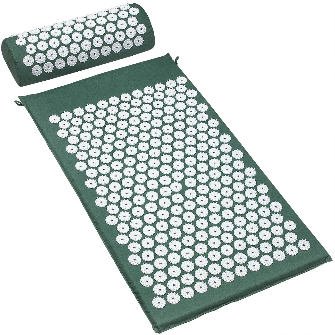 Acupressure Mat and Pillow Set For Back and Neck Pain Relief Cushion Pillow Anti Stress Acupuncture pad Needle Massager