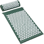 Acupressure Mat and Pillow Set For Back and Neck Pain Relief Cushion Pillow Anti Stress Acupuncture pad Needle Massager