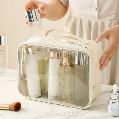 Multifunctional Portable New PVC Transparent Makeup Cosmetic Bag Organizer