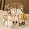 Acrylic 360 Rotatable Umbrella Makeup Cosmetic Organizer