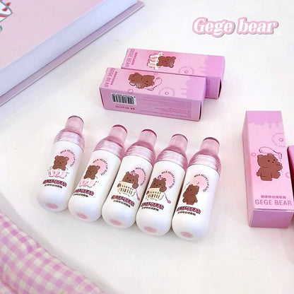 Gege Bear Milk Velvet Lip Gloss 6Pcs Set