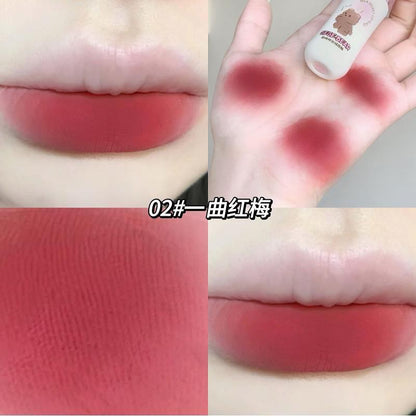 Gege Bear Milk Velvet Lip Gloss 6Pcs Set