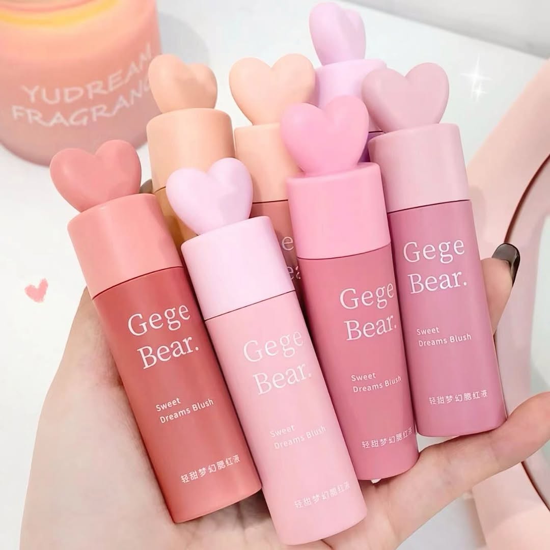 Gege Bear Liquid Blush On 7Pcs Set