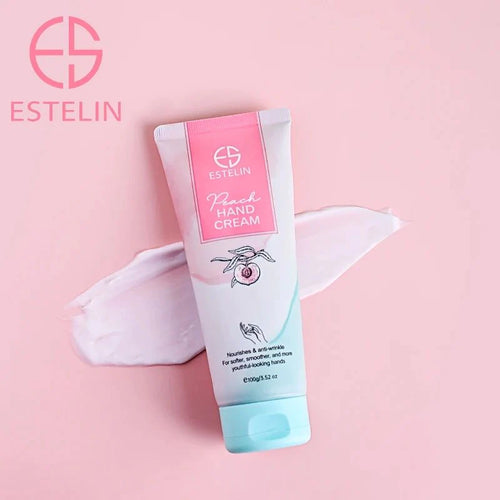 Estelin Peach Nourishes & Anti Wrinkle Hand Cream - 100g
