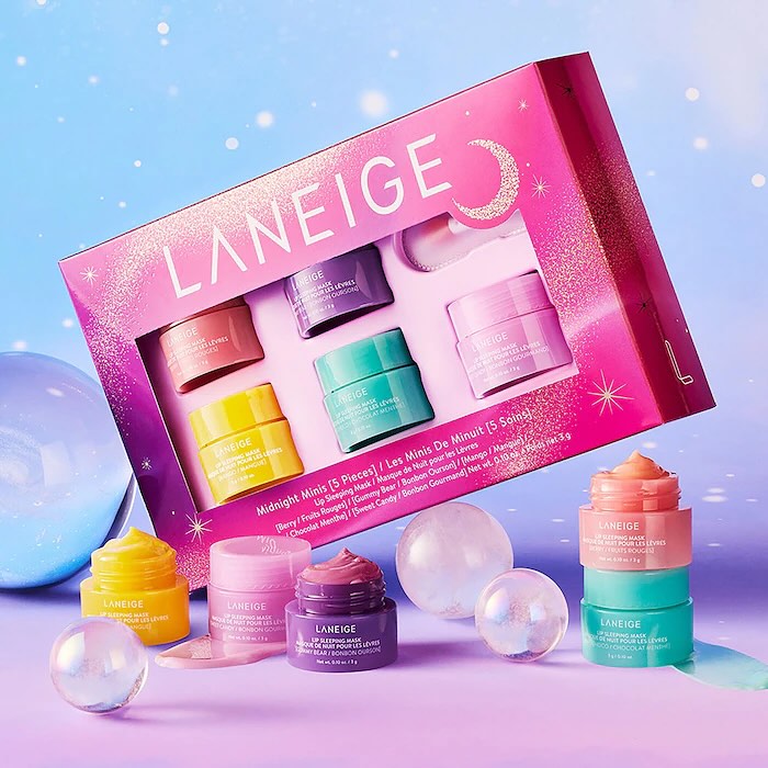 Laneige Midnight Minis Lip Sleeping Mask 5Pcs Set