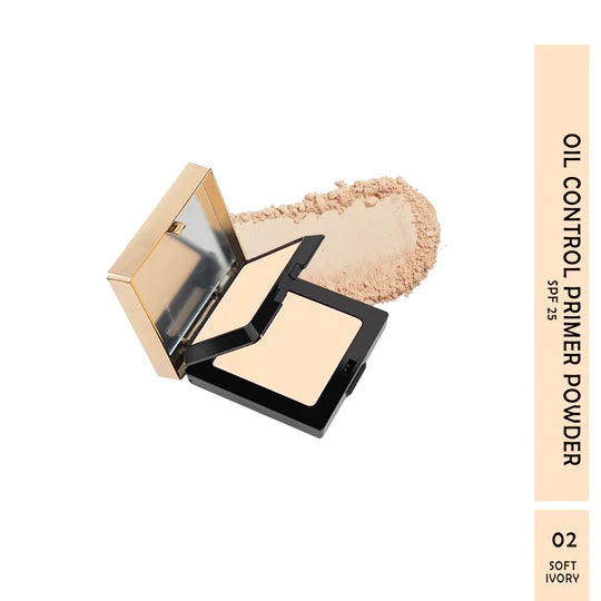 Maliao Oil Control Primer Powder Compact SPF 25 - Mattify and Protect Your Skin