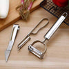 Stainless Steel Peeler Slicer Grater Set Pack Of 3