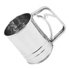 Multipurpose Stainless Steel Handheld Flour Sugar Sifter Round Mesh