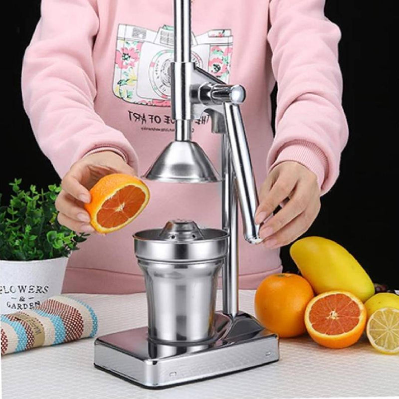 Stainless Steel Manual Hand Press Citrus Juicer Fruit Juice Squeezer Machine