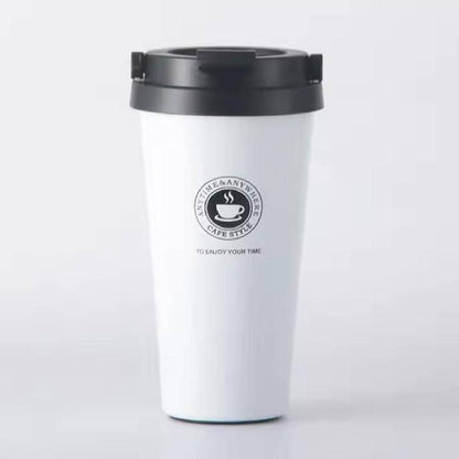 Stainless Steel Vacuum Insulated Flask Coffee Mug Tumbler 0.5 Liter