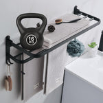 Multifunction Wall Mounted Self Adhesive Towel Rack