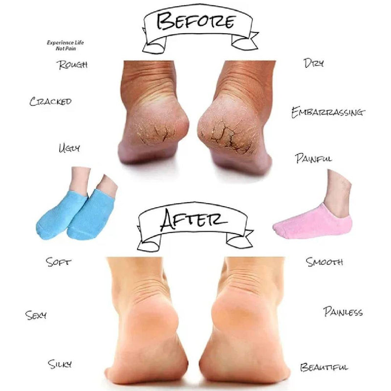 Ultra-Soft Moisturizing SPA Gel Socks