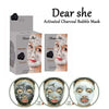 Dear She Charcoal Bubble Clay Mask 10 Sachet in a Box