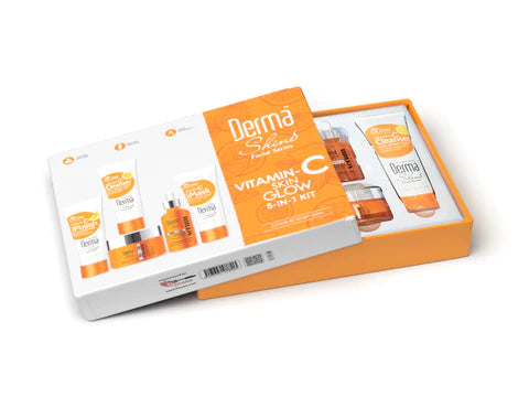 DERMA SHINE VITAMIN-C SKIN GLOW KIT 5-IN-1 KIT