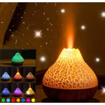 Portable Volcano Lava Humidifier Aroma Diffuser