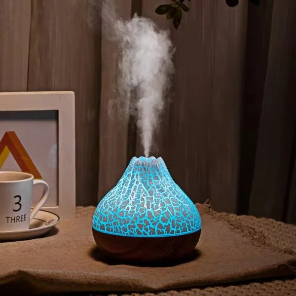 Portable Volcano Lava Humidifier Aroma Diffuser