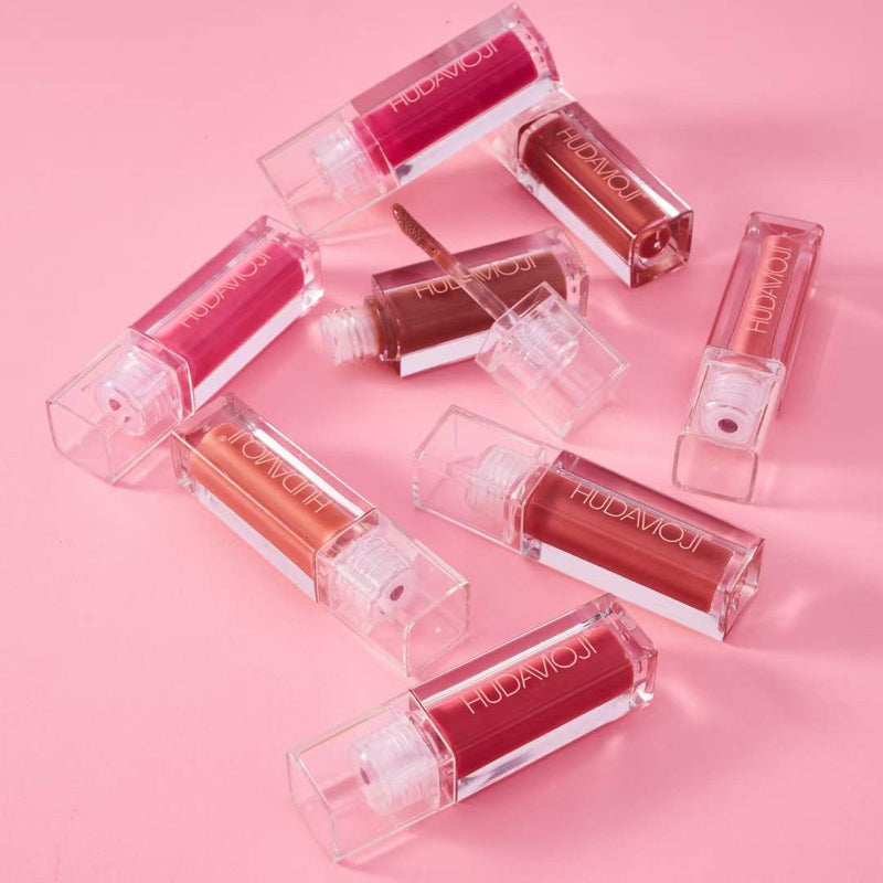 Hudamoji Luxe Shine 8-Color Lip Collection