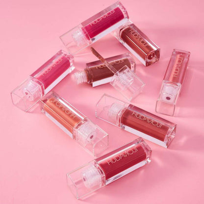 Hudamoji Luxe Shine 8-Color Lip Collection