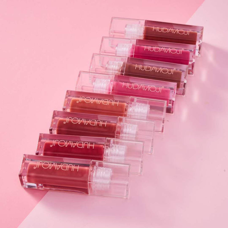 Hudamoji Luxe Shine 8-Color Lip Collection