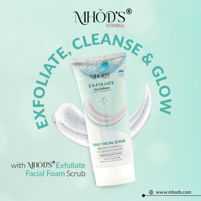 Mhods Exfoliate Sun Dullness Daily Facial Scrub