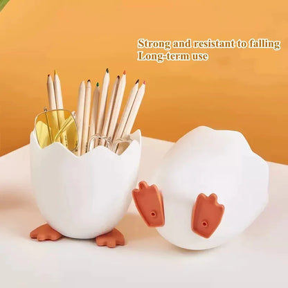 Broken Egg Shape Brush Holder