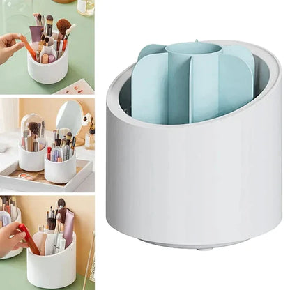 360 ° Rotating Makeup Pen Brush Storage Box Portable Lipstick Eyebrow Pen Eyeshadow Pen Brush Holder Organizer