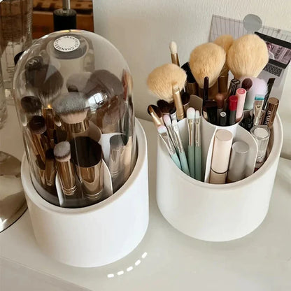 360 ° Rotating Makeup Pen Brush Storage Box Portable Lipstick Eyebrow Pen Eyeshadow Pen Brush Holder Organizer