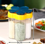 5 in 1 Spice Bottle Jar Large Capacity Food Grade Salt Sugar Bottle