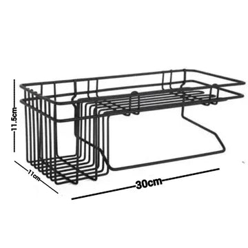 Convenient Bathroom Wall Caddy Shelf Organizer