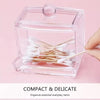 Acrylic Cotton Swabs Storage Box