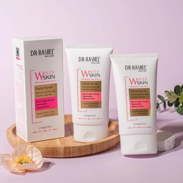 Dr Rashel Skin Care White Skin Whitening Fade Spots Facial Scrub