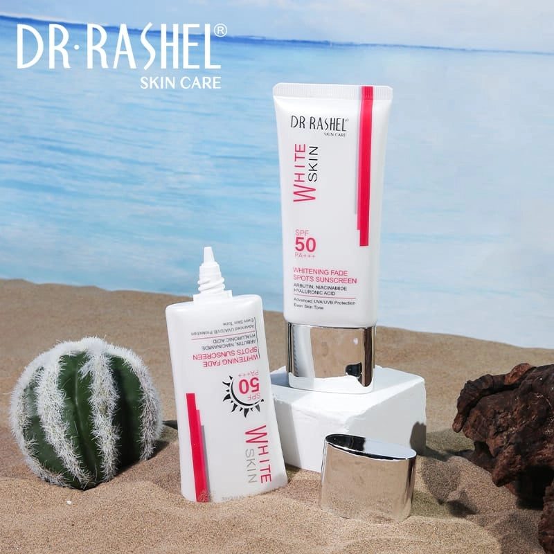 Dr Rashel Whitening Sunscreen Fade Spots SPF 50 PA+++ 50G