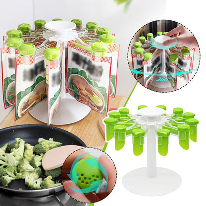 360° Rotate Spice Bag Rotating Bracket
